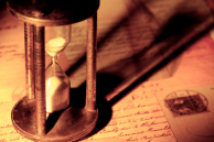 Vintage Hourglass